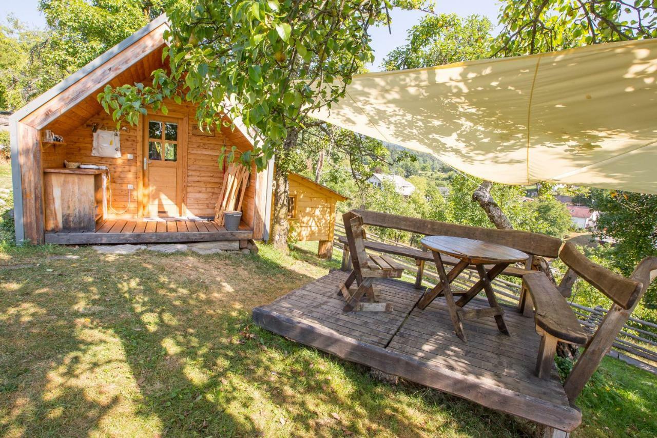 Willa Glamping Organic Farm Slibar Tržič Zewnętrze zdjęcie